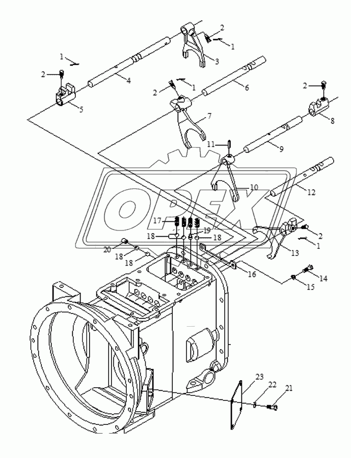 Gearbox Assembly-5 (formerly)