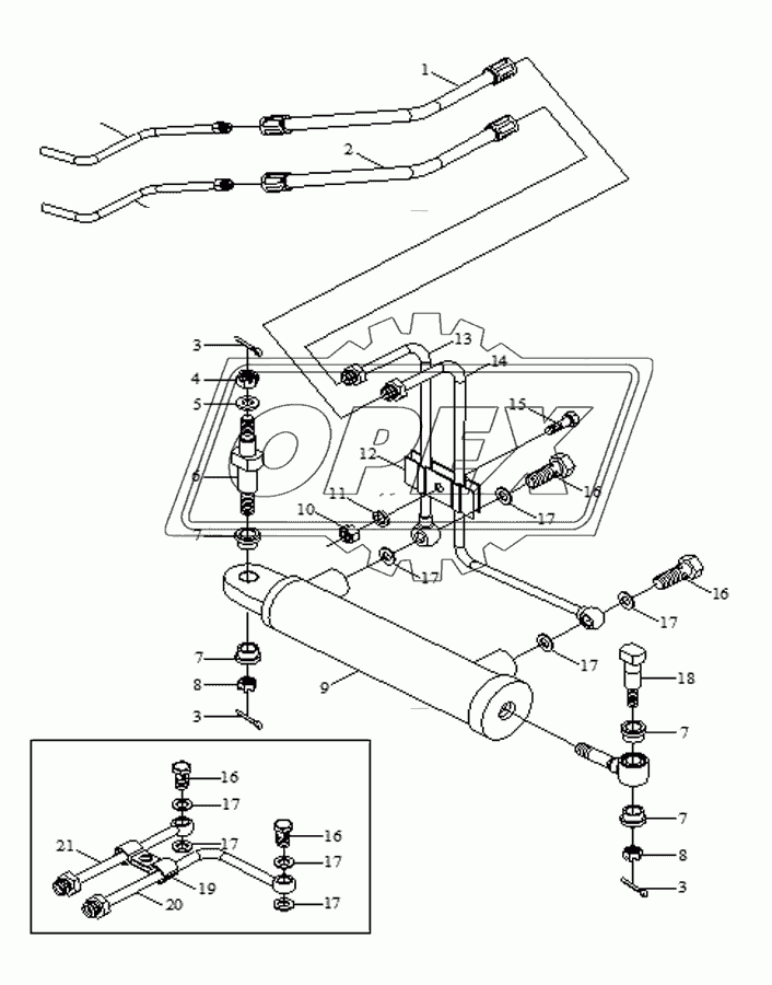 Hydraulic Steering Wheel Assembly-3