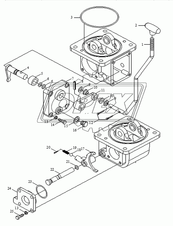 Transfer Case Assembly-1(Specific for fortified chassis)
