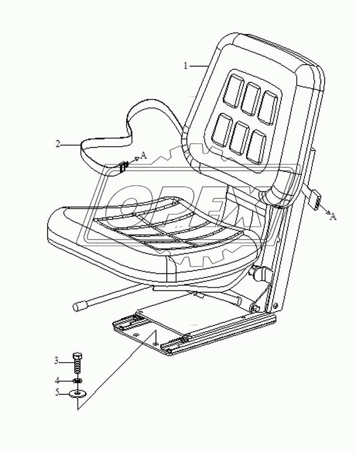 Driver Seat Assembly