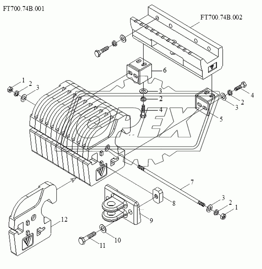 Front Ballast Assembly-1 1