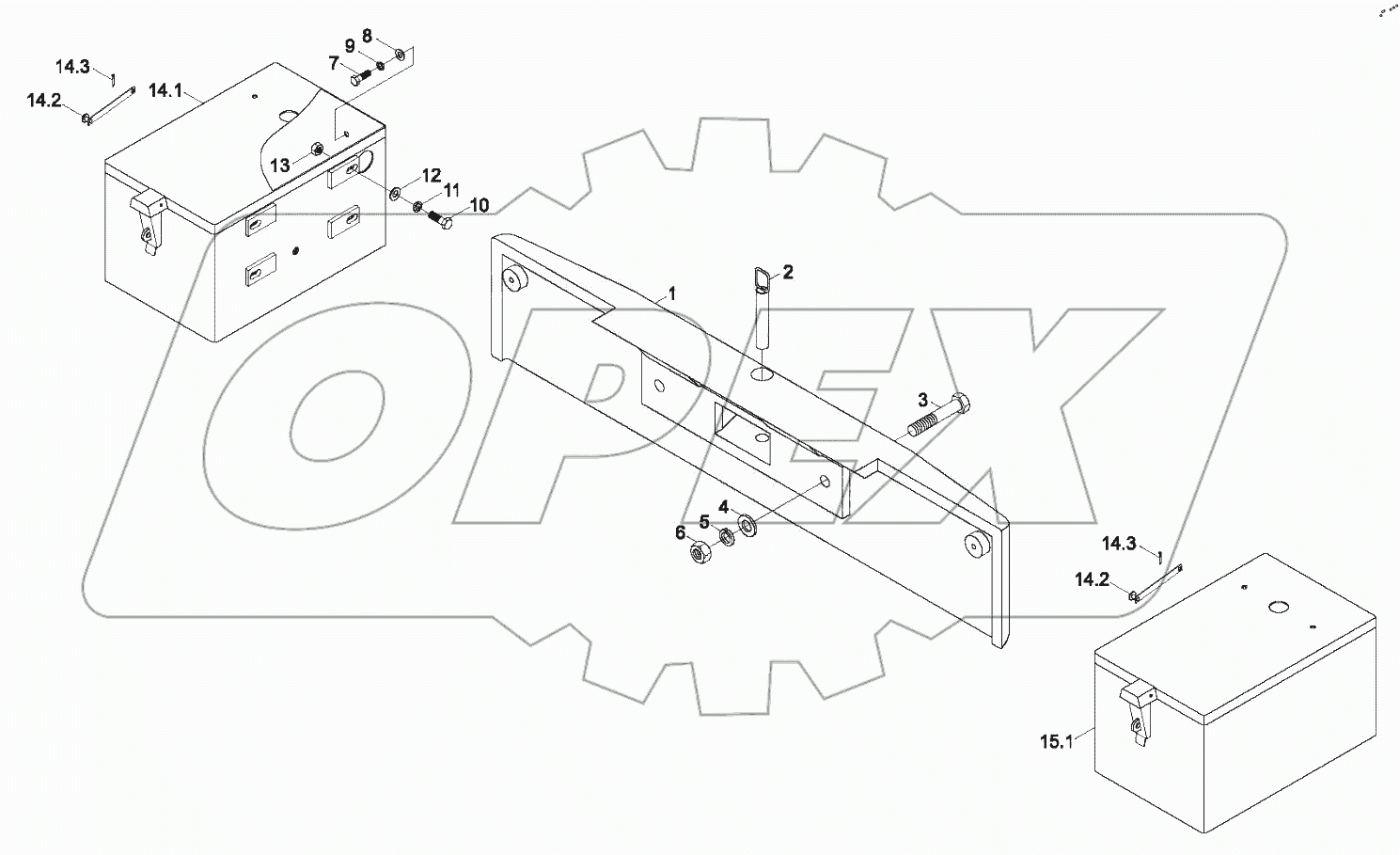  9B650-15A000000A0 Balance Assembly