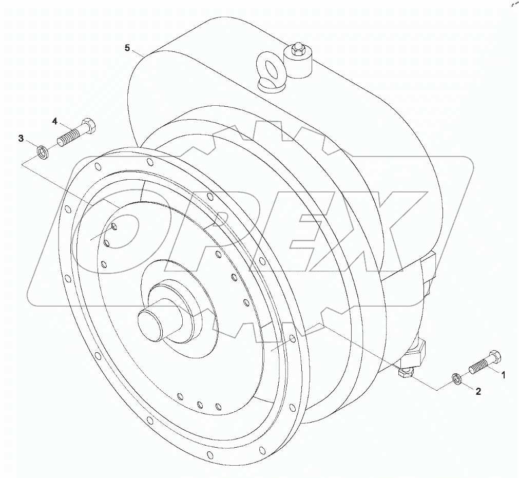  9B650-21A000000A0 Torque converter assembly