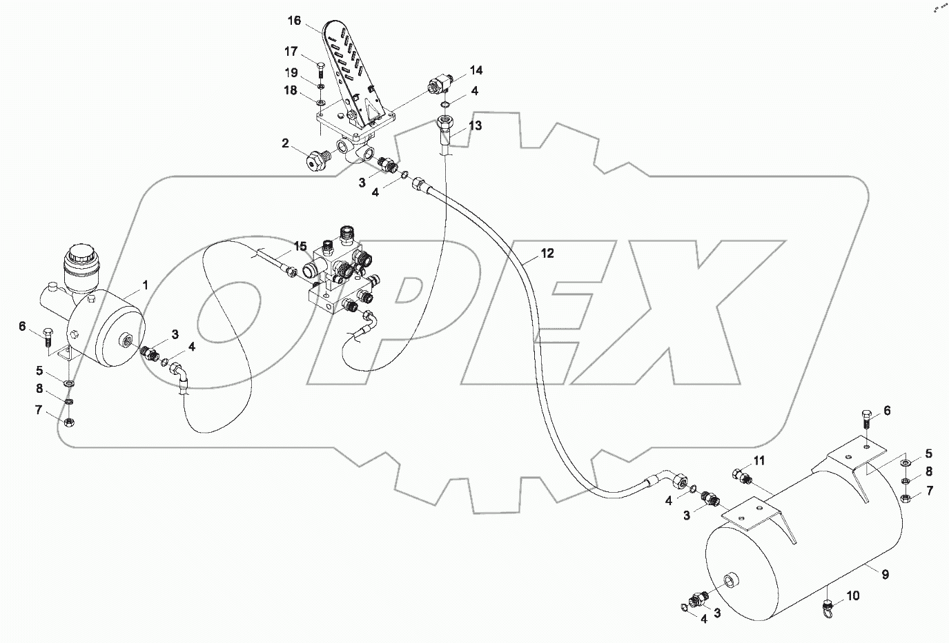  9B650-36A000000A0 Brake Control System