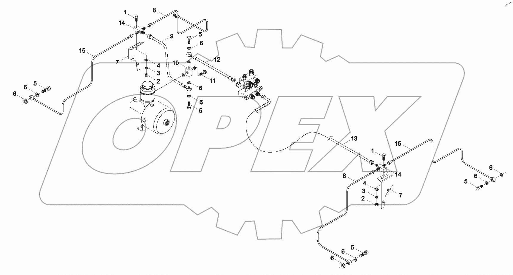  9B650-37A000000A0 Shafts pipe system