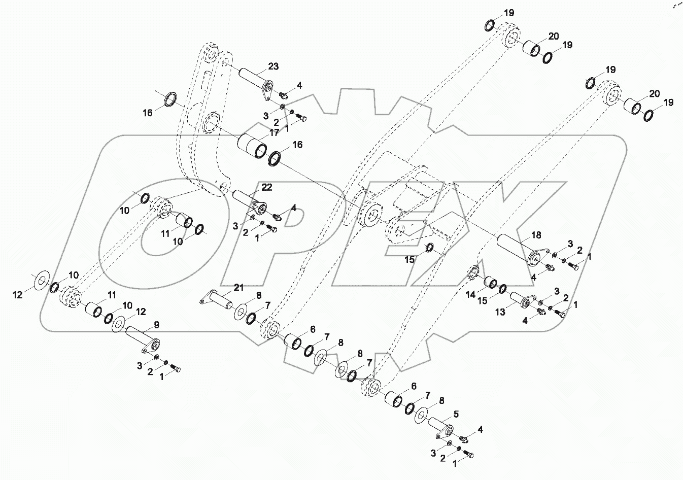  9B650-76A000000A0 Working Mechanism accessories