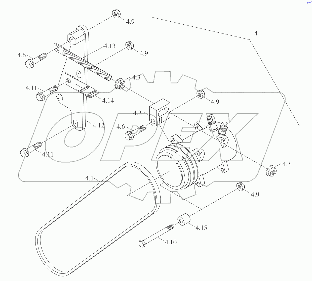  9B650-68A000000A0 Air conditioner system