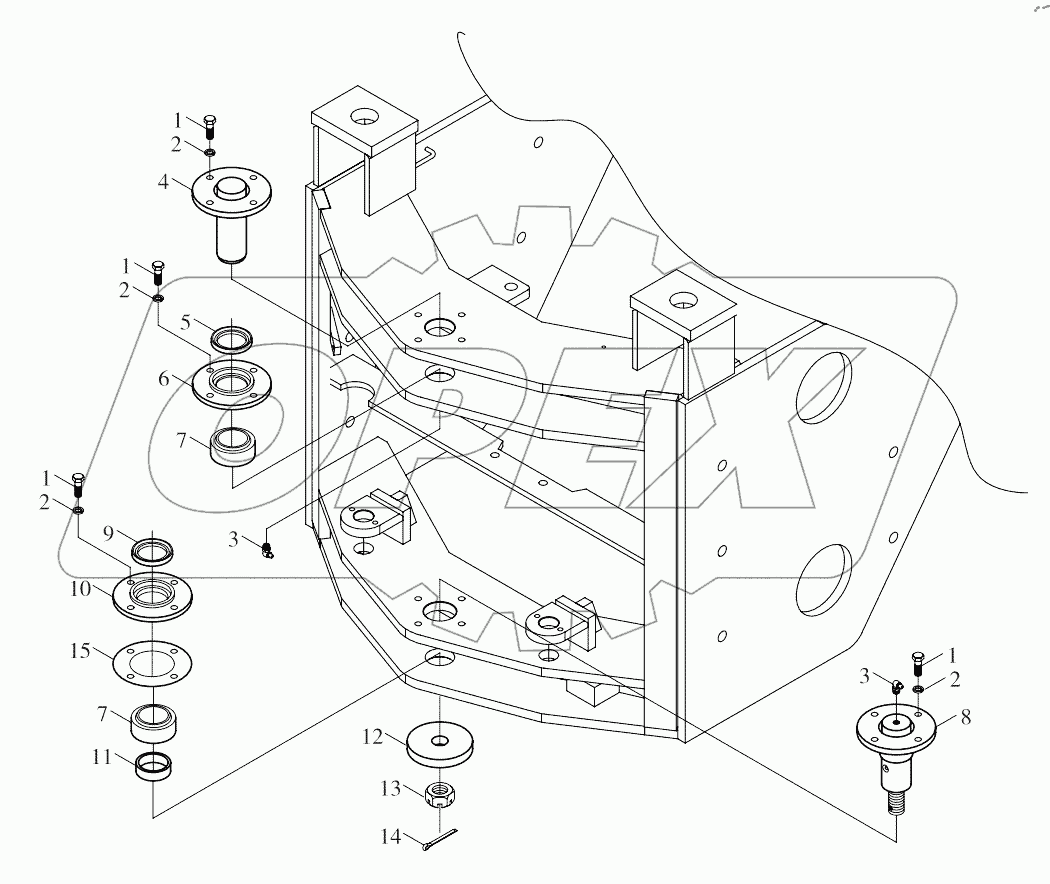  9B650-12A000000A0 Joint assembly