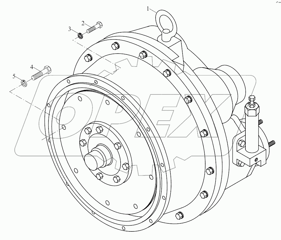  9D550-21A000000A0 Converter assembling