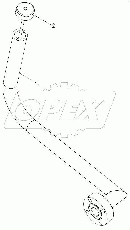  B00508+ZL20-037000X2A Gearbox oil filling pipe assembly