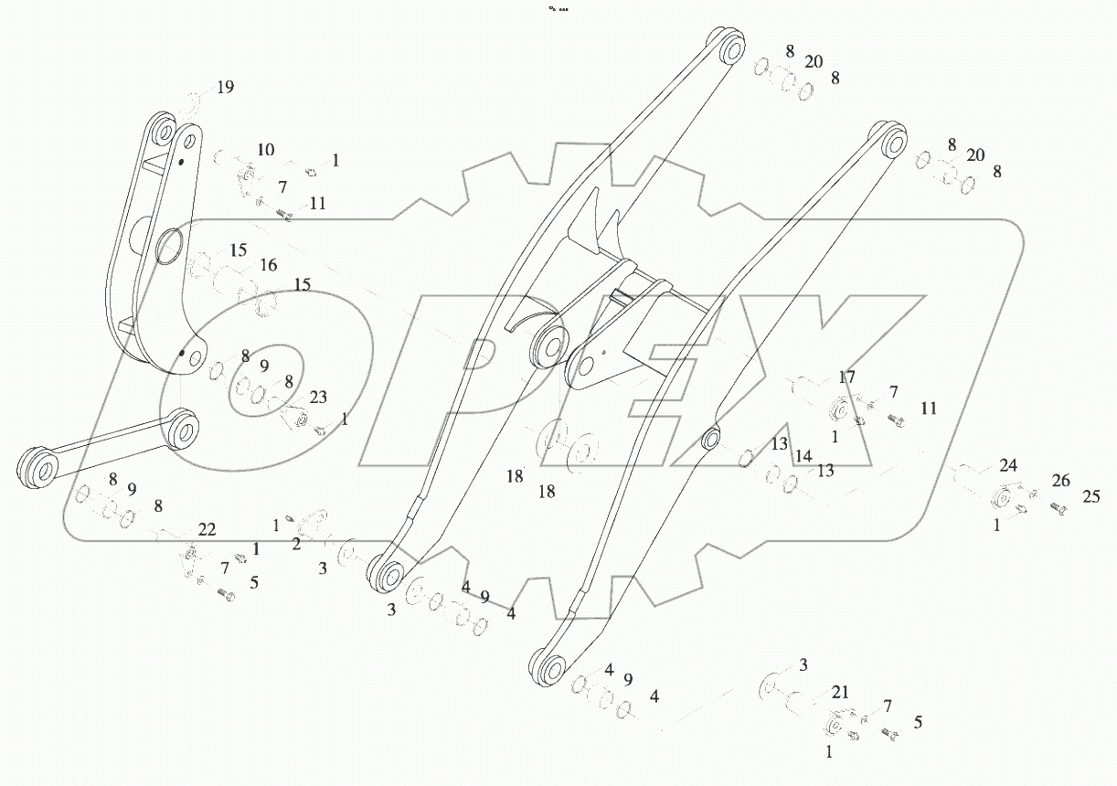  9D650-76A000000B0 Work implement attachments