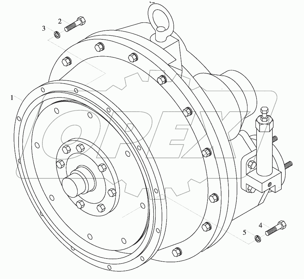  9D650-21A000000A0 Converter assembling