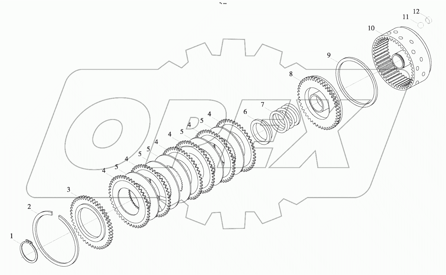 B00508+ZL20-032100 Clutch Assembly