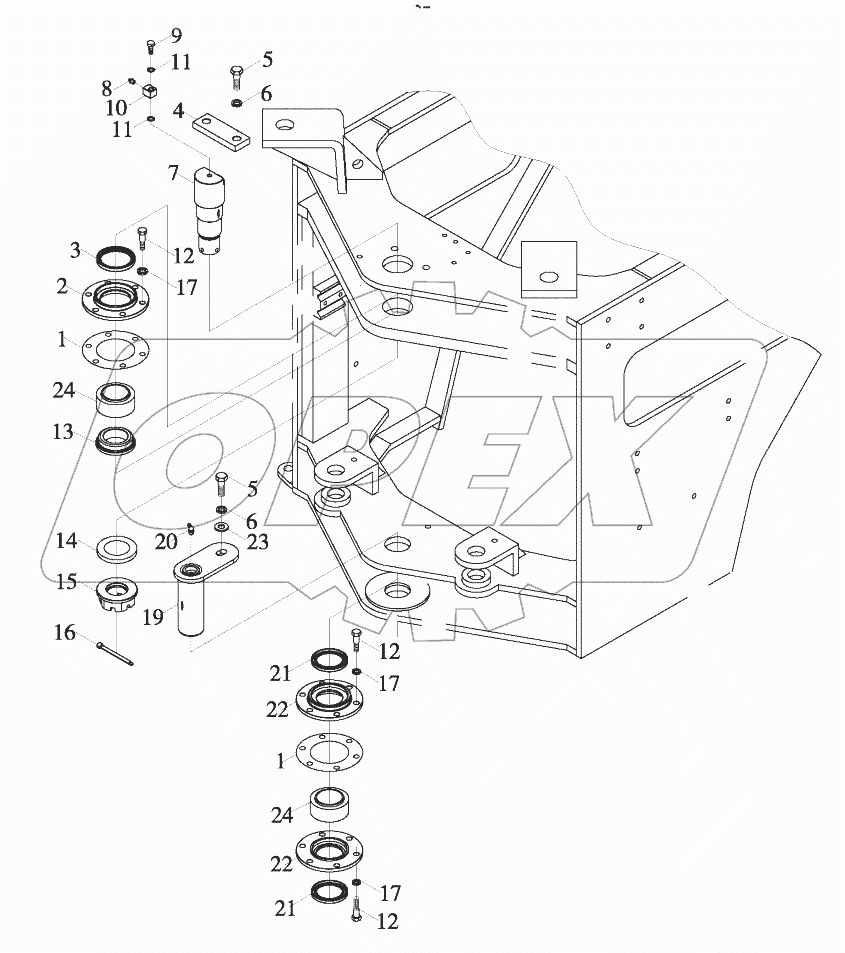  9D650-12A000000A0 Joint assembly