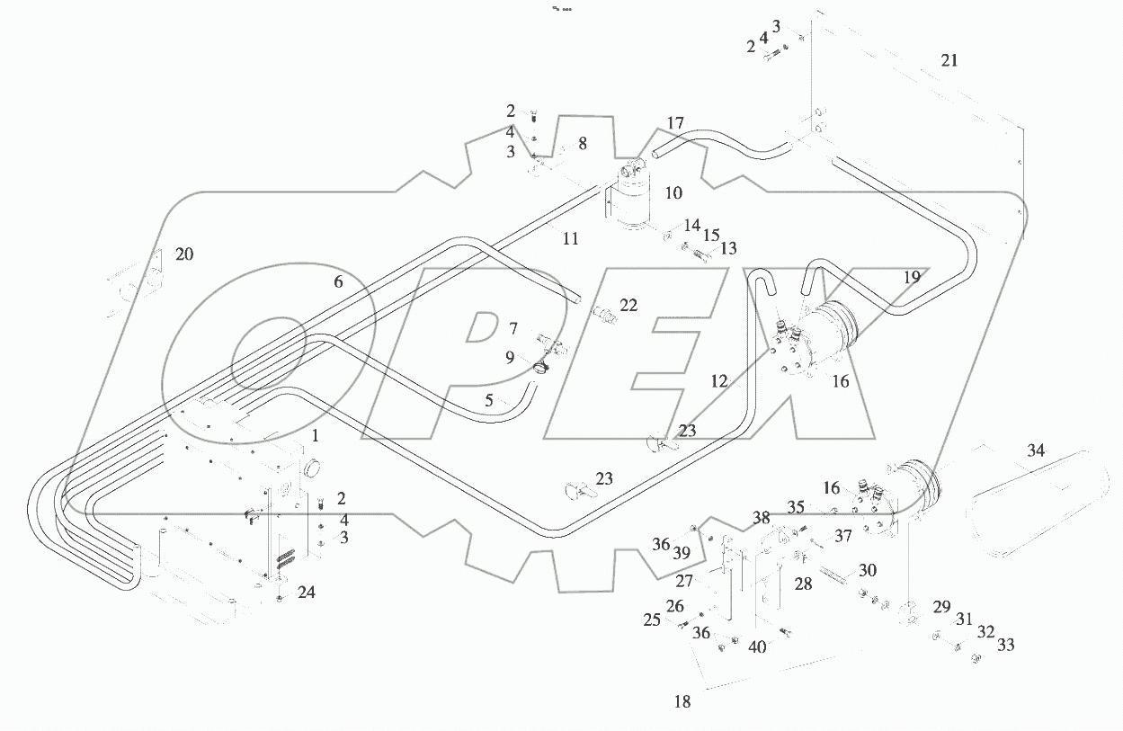  9D651-68B000000A0 Air conditioner system