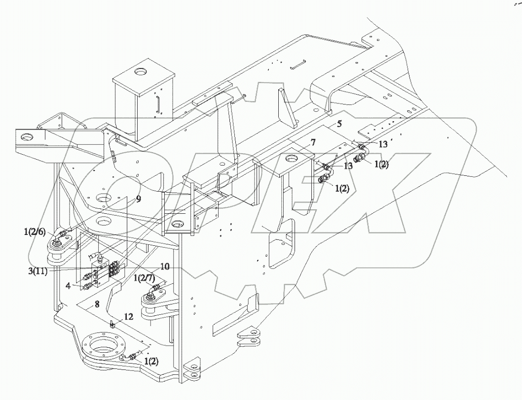  9D650-09A000000A0 - Concentrated Lubrication System-4