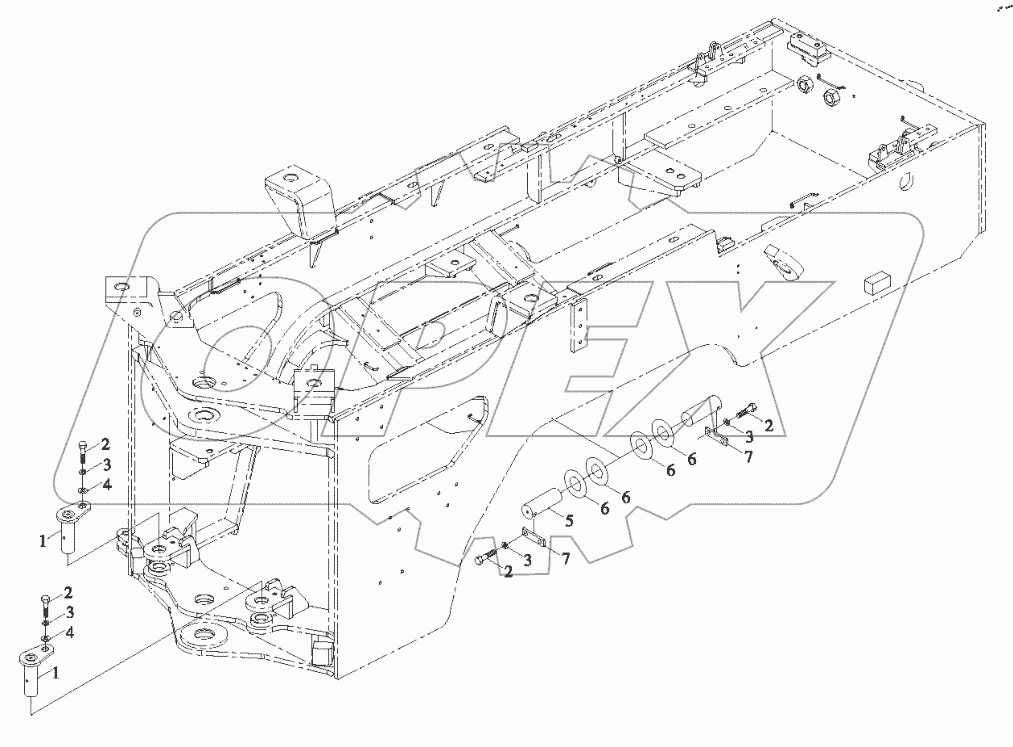  9D650-17B000000A0 - Rear Chassis Accessories