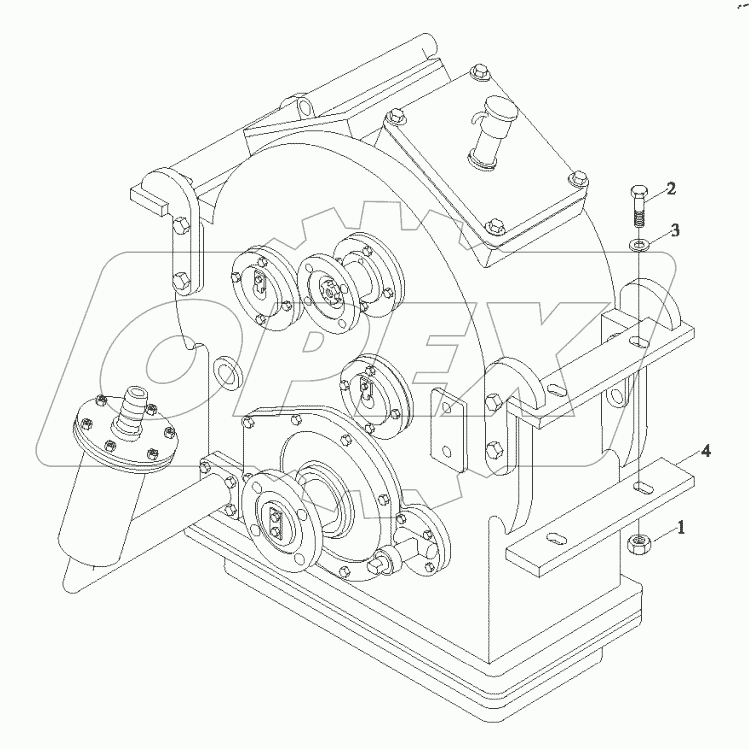  9D650-23A000000A0 вЂ“ Fixing the Gearbox Assembly