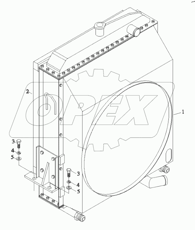  9D650-02A000000A0 - Radiator Assembly
