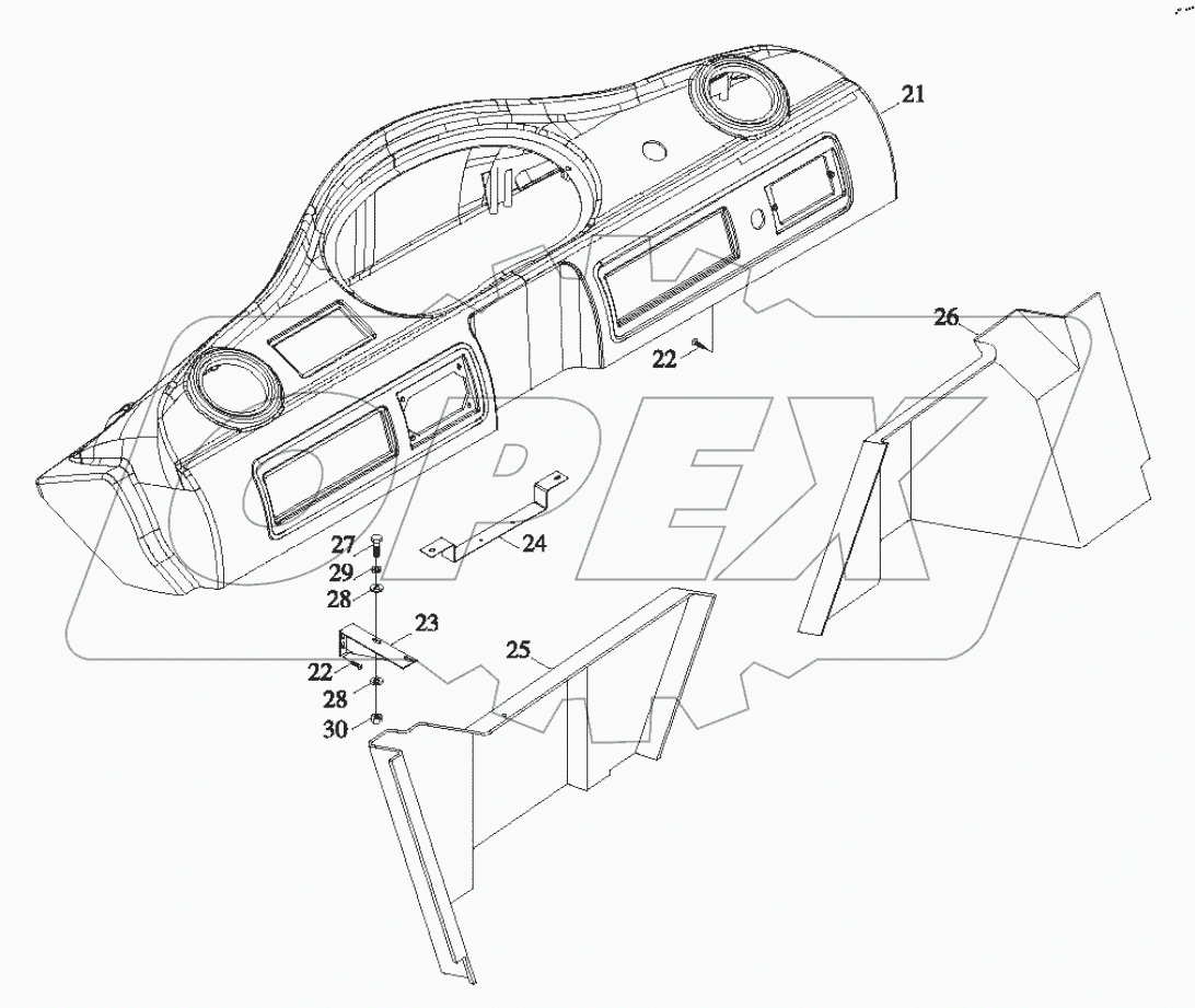  9D650-45A020000A0 - Cabin Upholstery Assembly-2