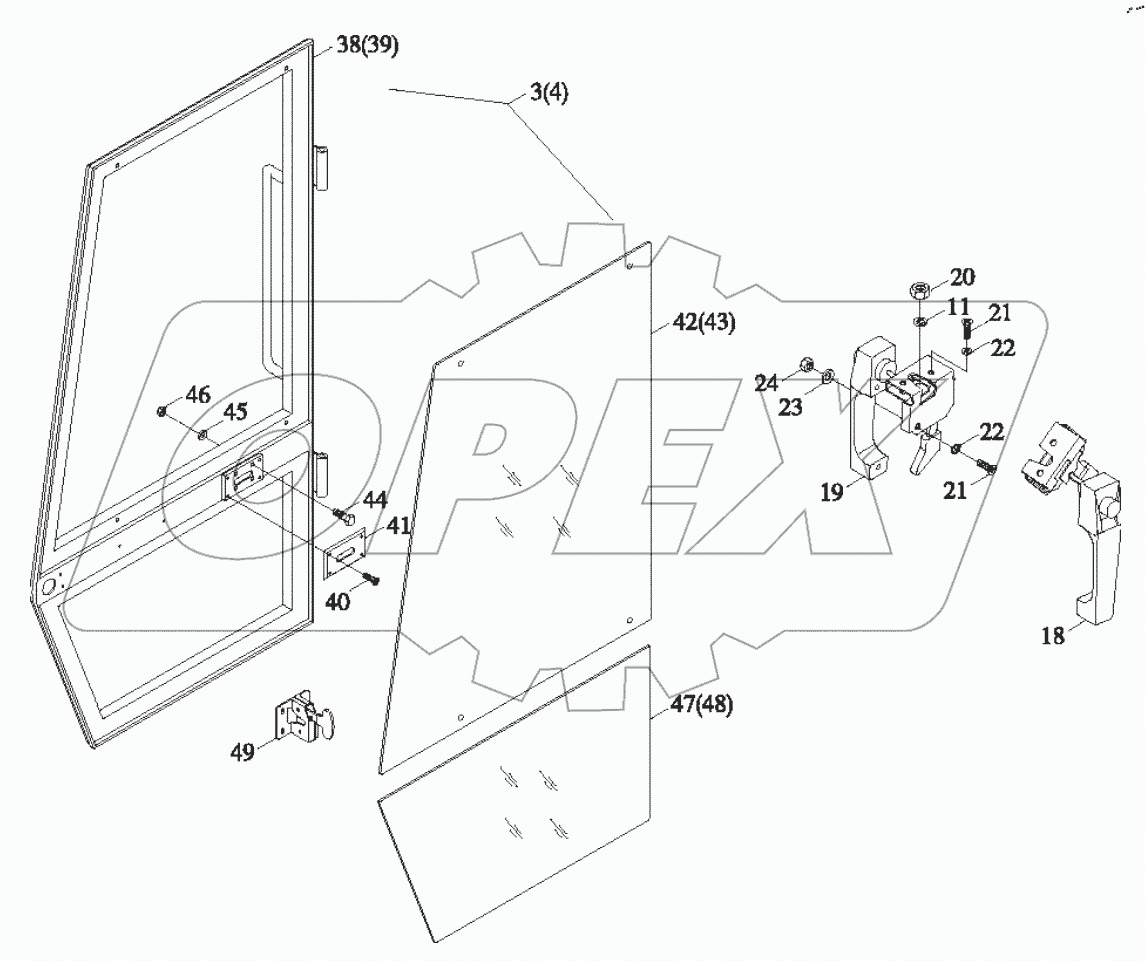 9D650-45A030000B0 - Cab Exterior Assembly - 2