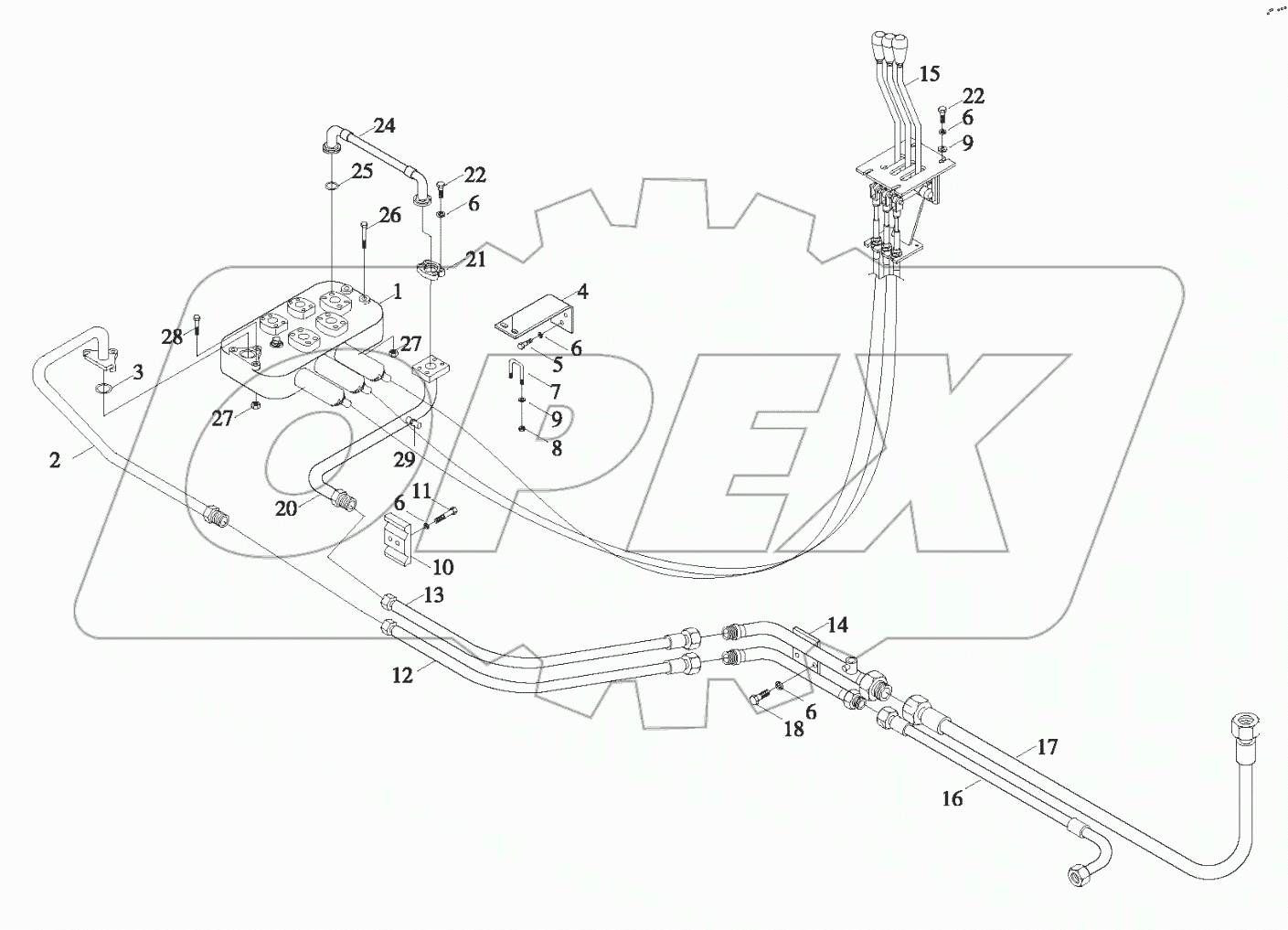  9D650-59N000000B0 - Hydraulic Control System