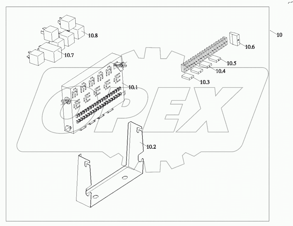  9D650-66A000000B0 - Instrument Assembly