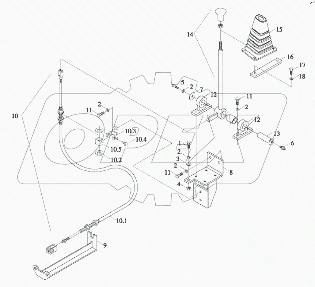  9D650-84B000000A0 - High - Low Gear Control System