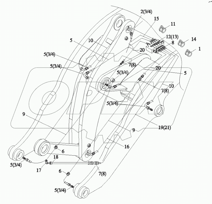  9D650-09A000000A0 - Concentrated Lubrication System-2