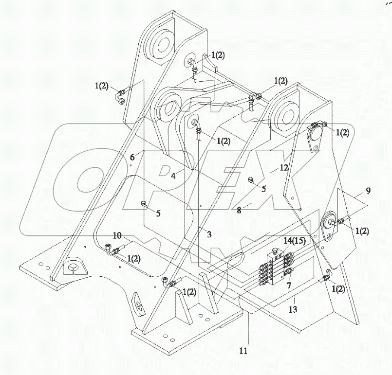  9D650-09A000000A0 - Concentrated Lubrication System-3