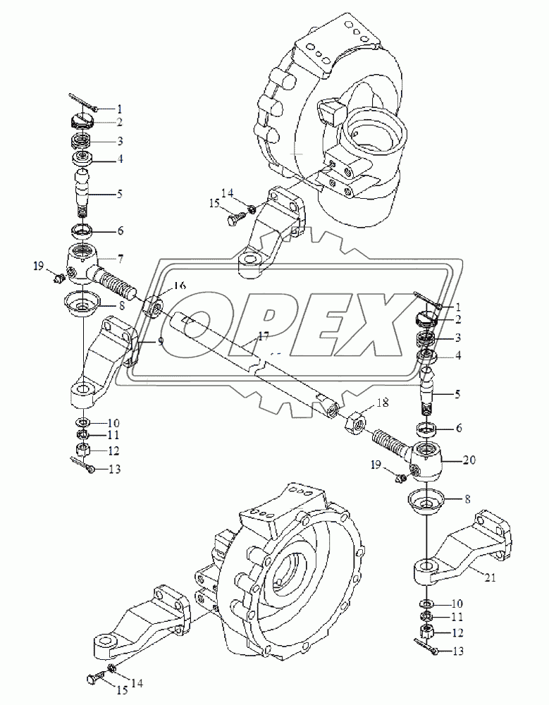 Front driving axle assembly-6