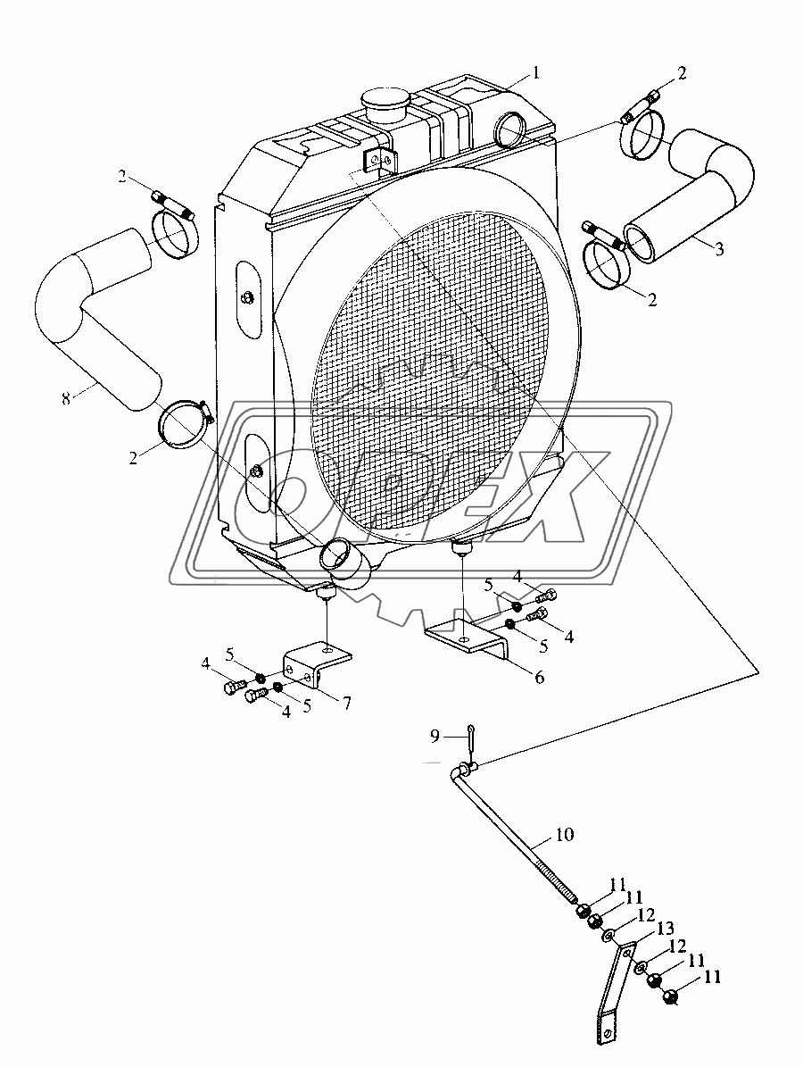 Cooling System Assembly