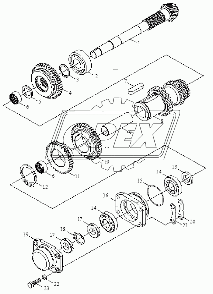 Gearbox assembly-3