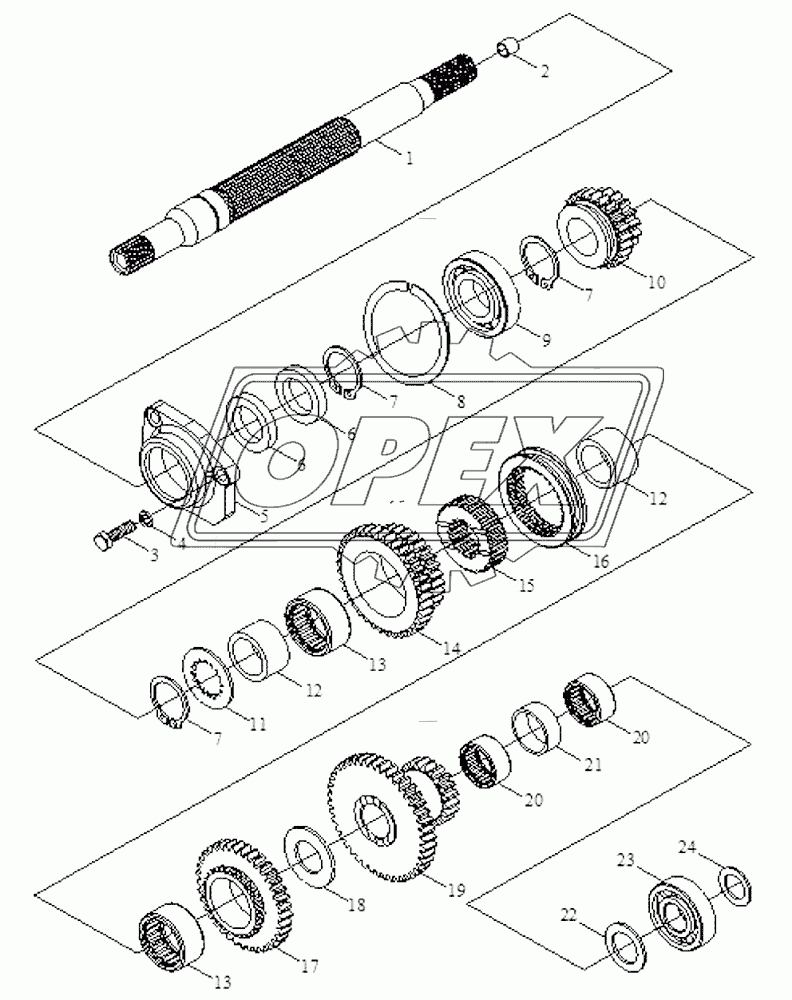 Gearbox assembly-4