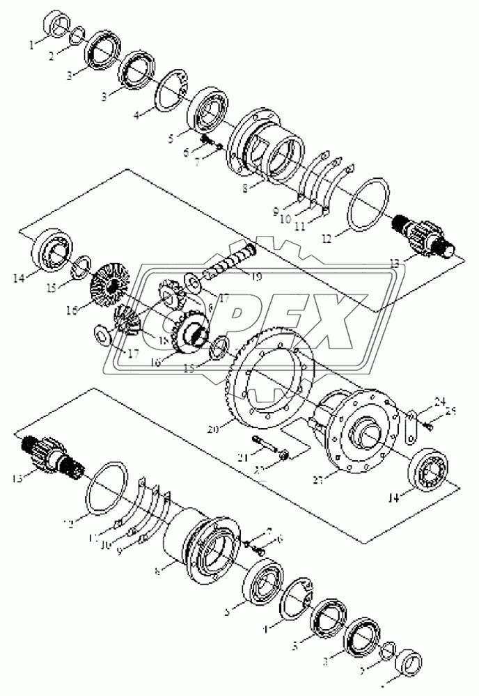 Gearbox assembly-5