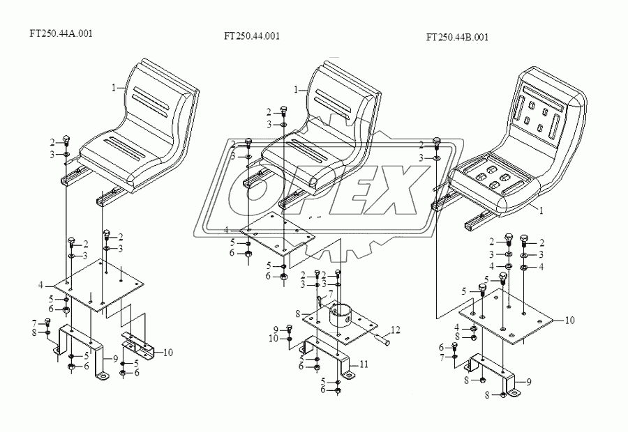 Driver's seat assembly