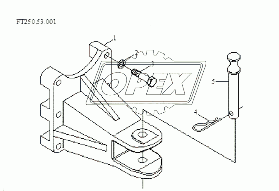 Hitch Mechanism Assembly-2 (optional)