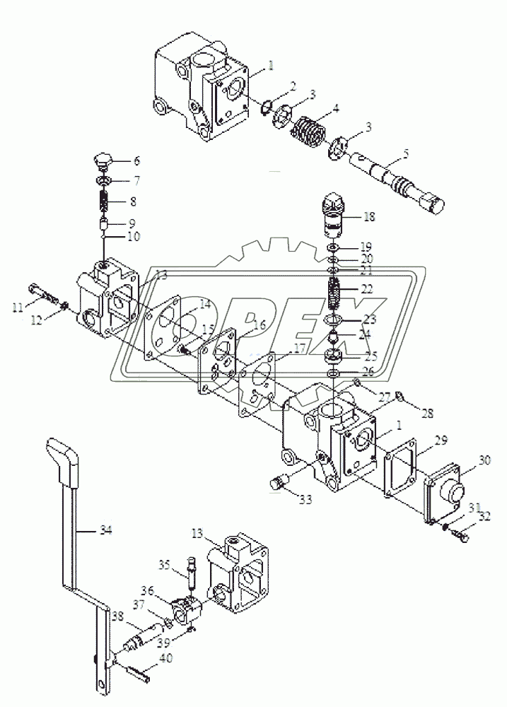 Distributor assembly