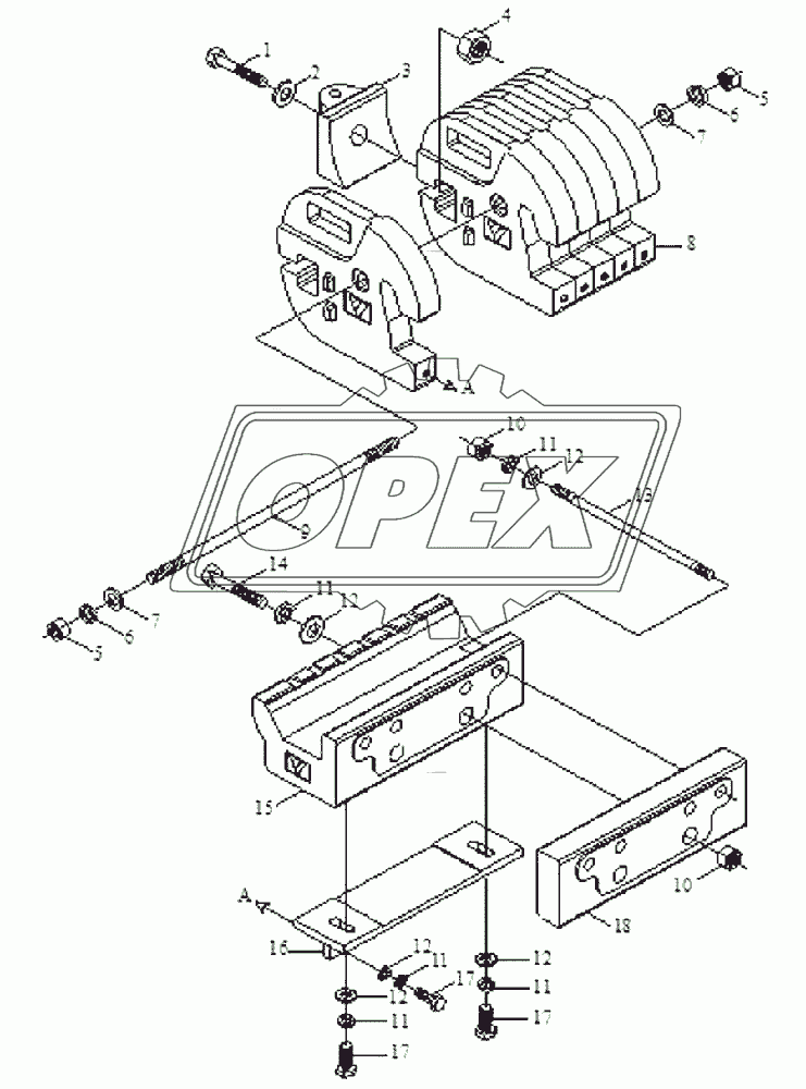 Front ballast assembly