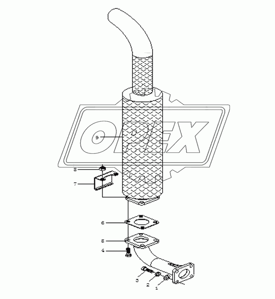 Exhaust Tube Assembly