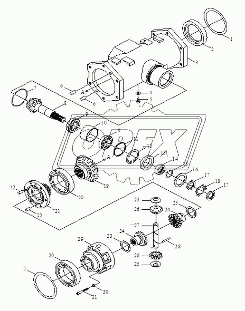 Front Driving Axle Assembly(yantai) 2