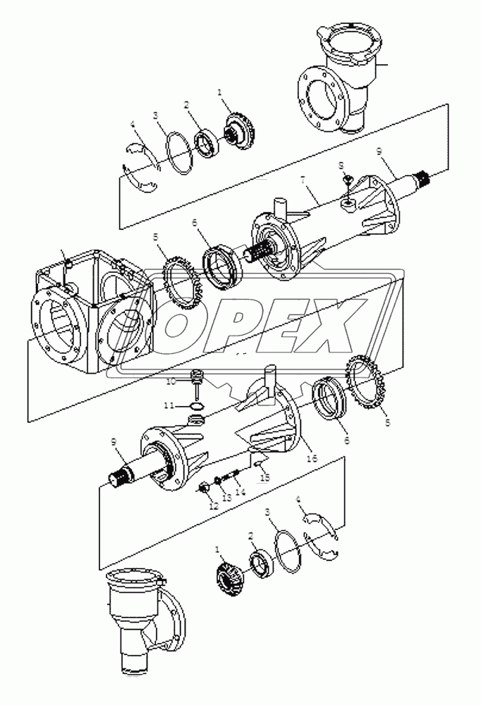 Front Driving Axle Assembly(qingjiang) 3