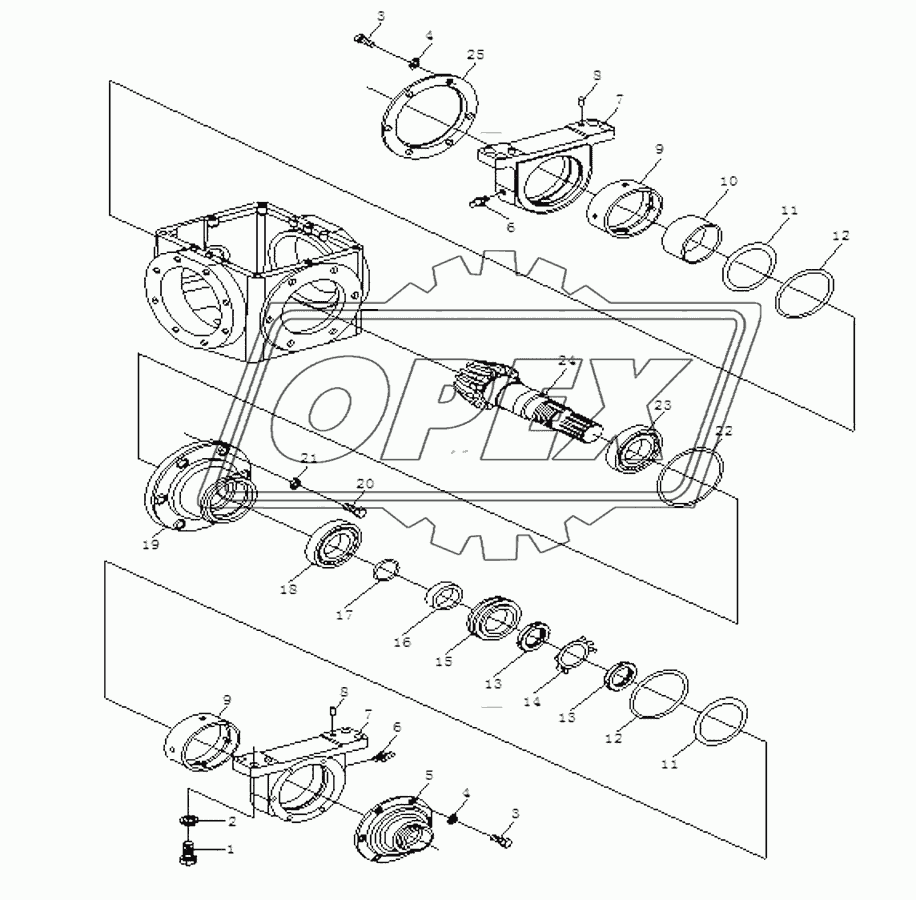 Front Driving Axle Assembly(qingjiang) 4