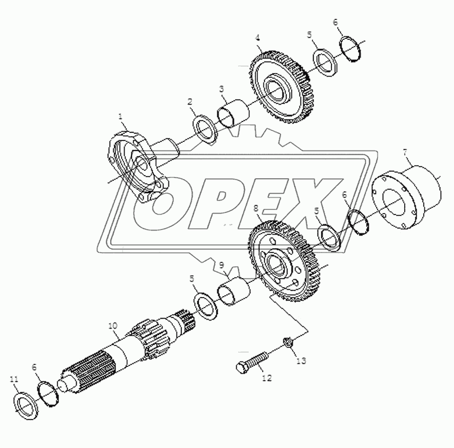 Gearbox Assembly(creeper)