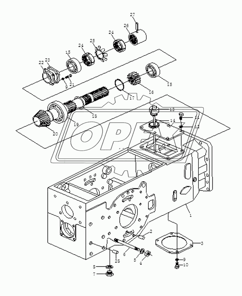 Rear Axle Assembly 1