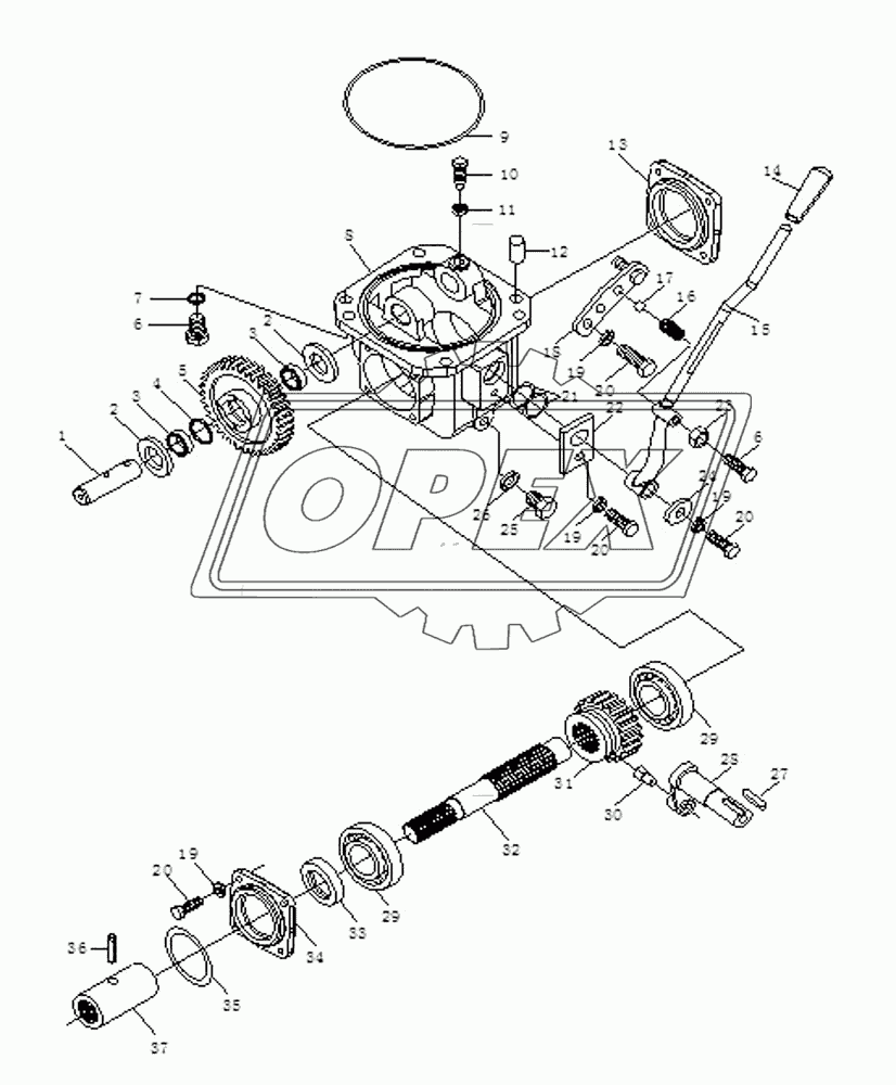 Transfer Case Assembly 1