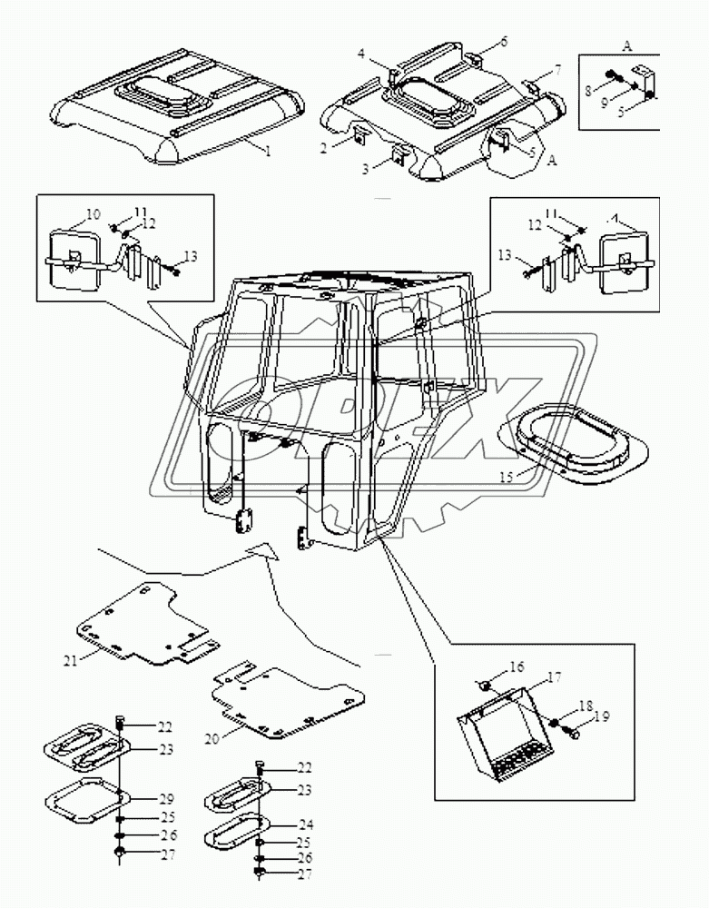 Driver's Cab Assembly