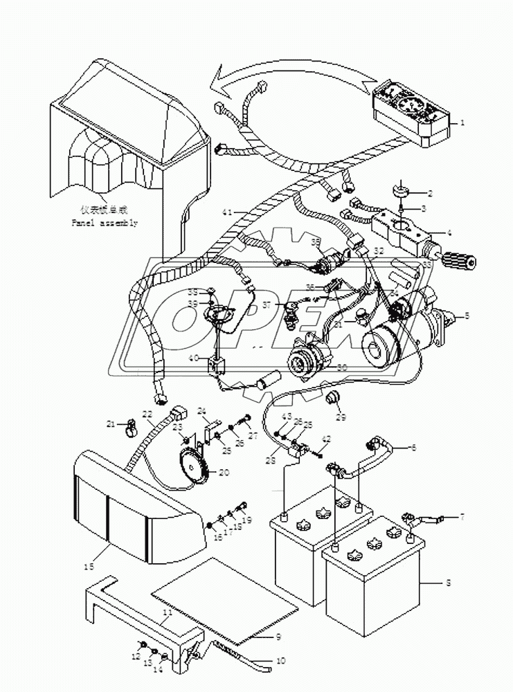 Electrical System Assembly 1