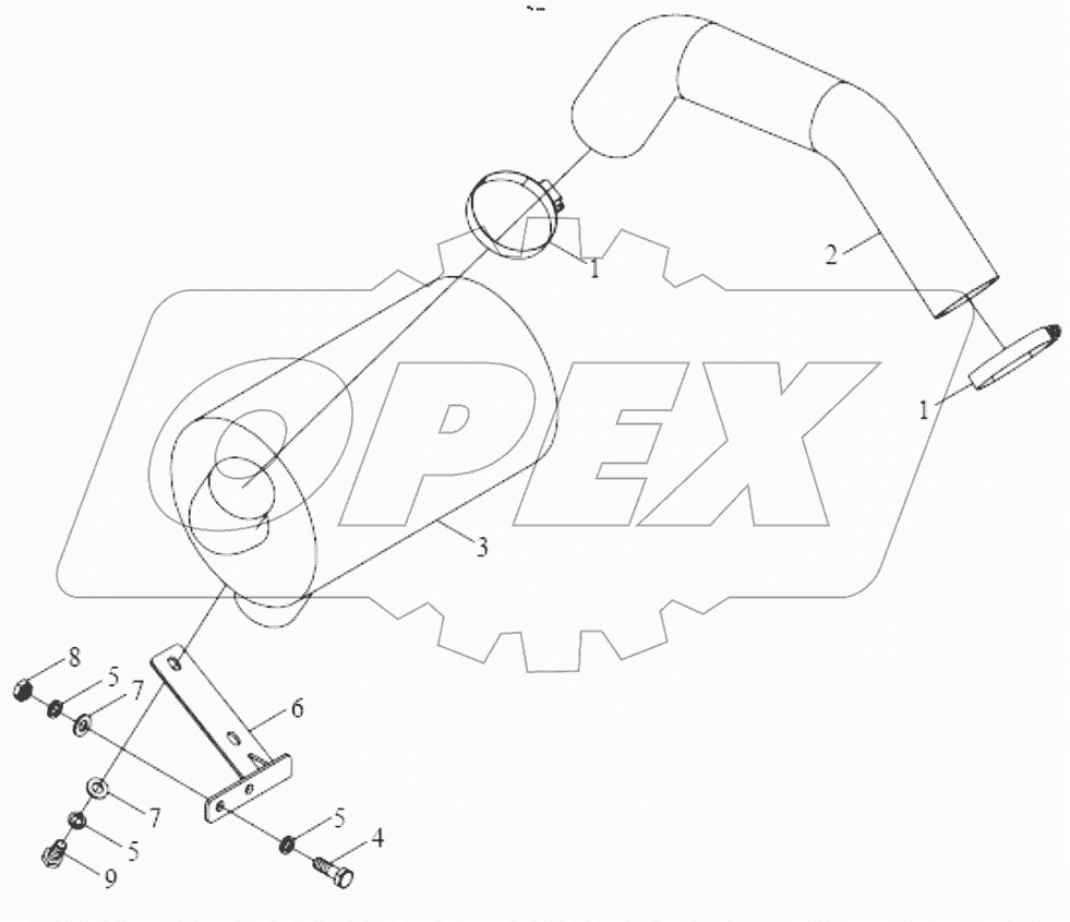  TB400.11 AIR CLEANER ASSEMBLY