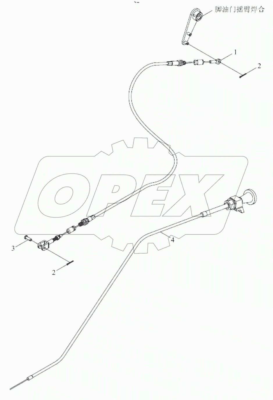  TB400.203B PULL WIRE ASSEMBLY